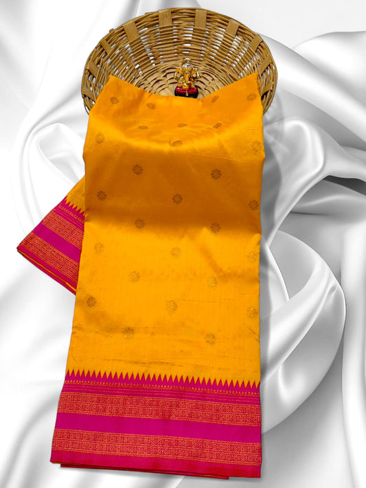 Chic Mango Traditional Narayan Peth Saree